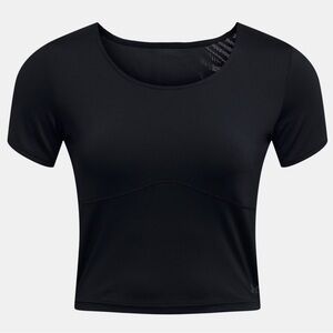 UNDER ARMOUR UA Vanish Elite Vent Crop Short Sleeve Fitted Top Medium M NEW NWT